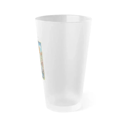 BIG TROUBLE IN LITTLE CHINA (2) 1986 Movie Poster - Frosted Pint Glass 16oz - Go Mug Yourself