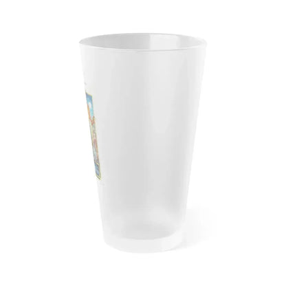 BIG TROUBLE IN LITTLE CHINA (2) 1986 Movie Poster - Frosted Pint Glass 16oz - Go Mug Yourself