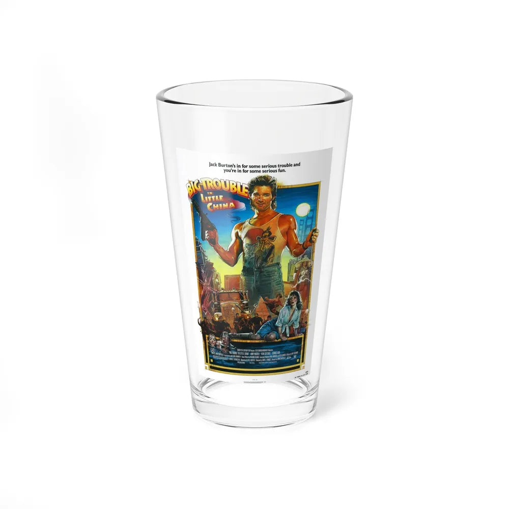 BIG TROUBLE IN LITTLE CHINA (2) 1986 Movie Poster - Pint Glass 16oz-16oz-Go Mug Yourself