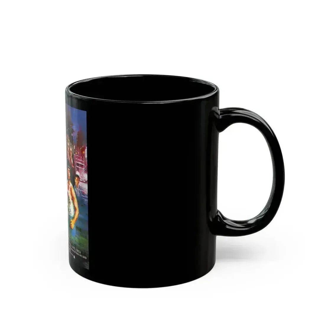 BIG TROUBLE IN LITTLE CHINA (FRENCH) 1986 Movie Poster - Black Coffee Mug - Go Mug Yourself