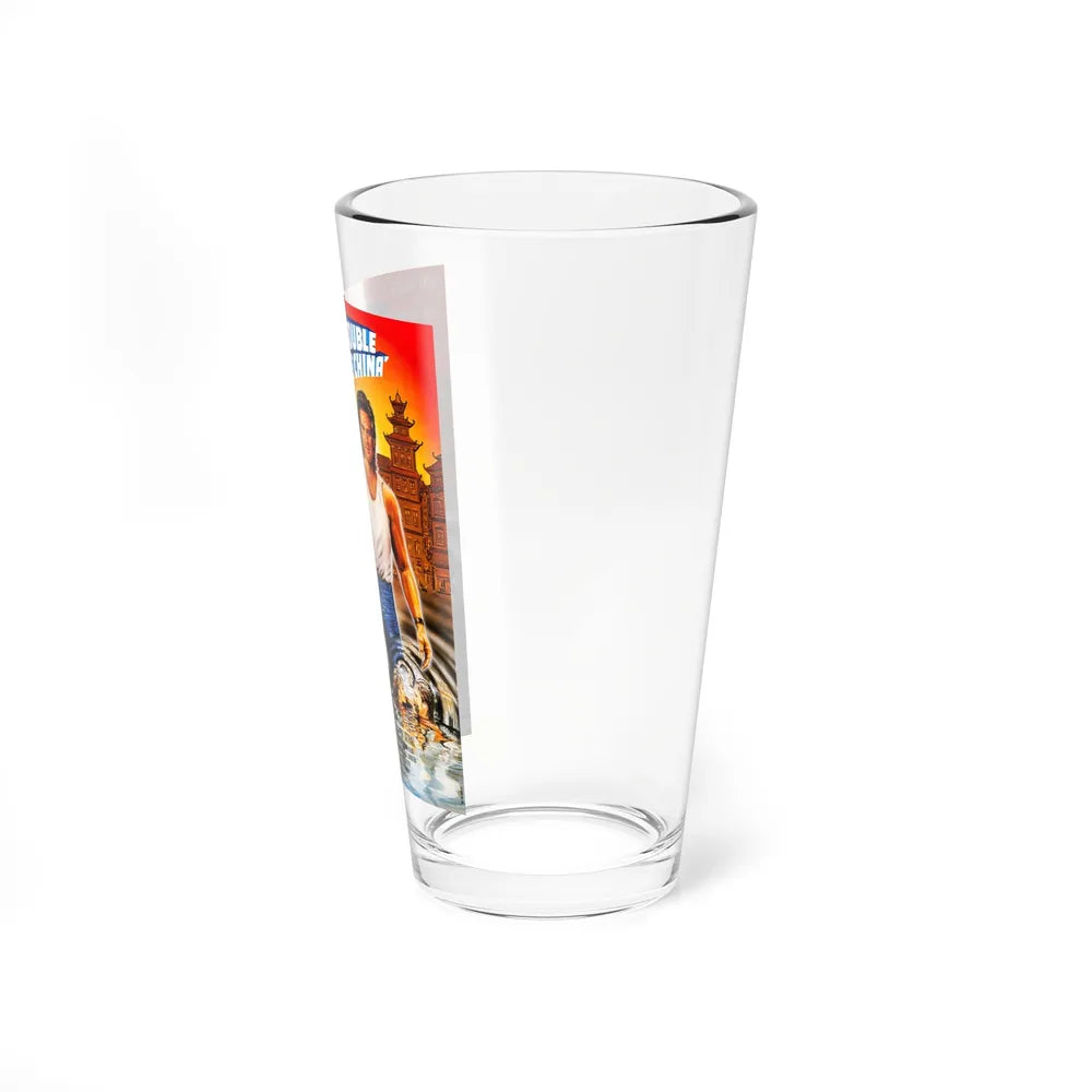 BIG TROUBLE IN LITTLE CHINA (GERMAN) 1986 Movie Poster - Pint Glass 16oz-Go Mug Yourself