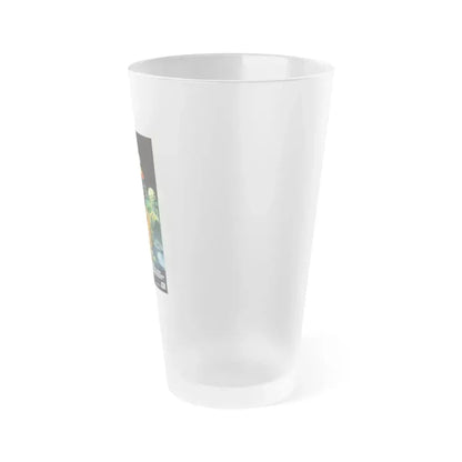 BIG TROUBLE IN LITTLE CHINA (SPAIN) 1986 Movie Poster - Frosted Pint Glass 16oz - Go Mug Yourself