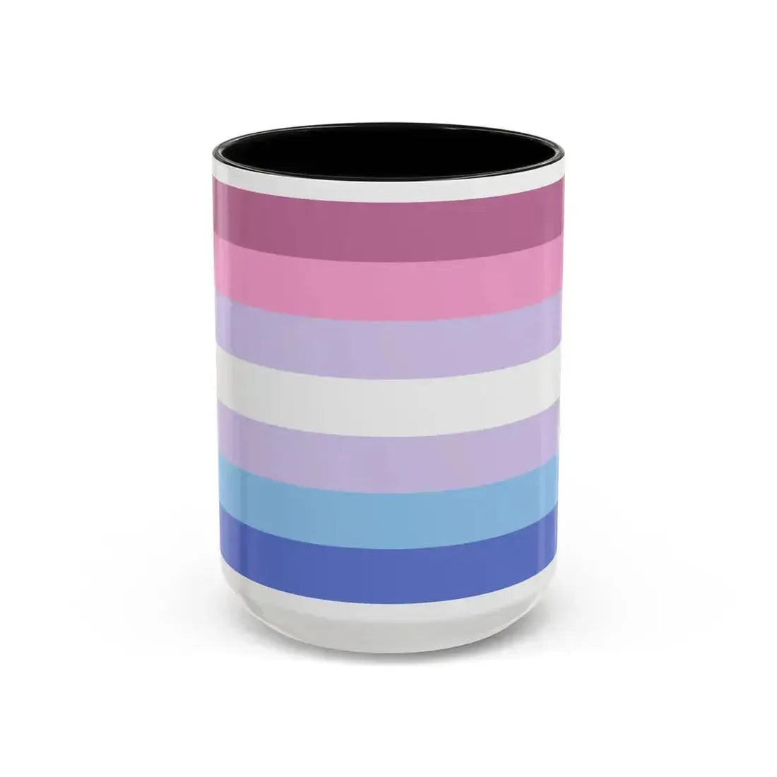 Bigender Pride Flag - Accent Coffee Mug 15oz Black - Go Mug Yourself