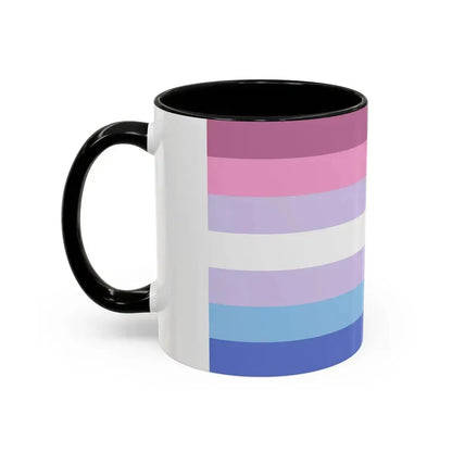 Bigender Pride Flag - Accent Coffee Mug - Go Mug Yourself
