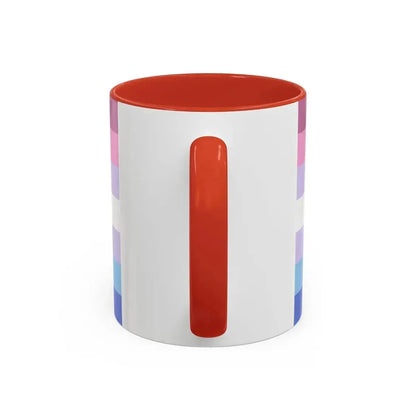 Bigender Pride Flag - Accent Coffee Mug - Go Mug Yourself