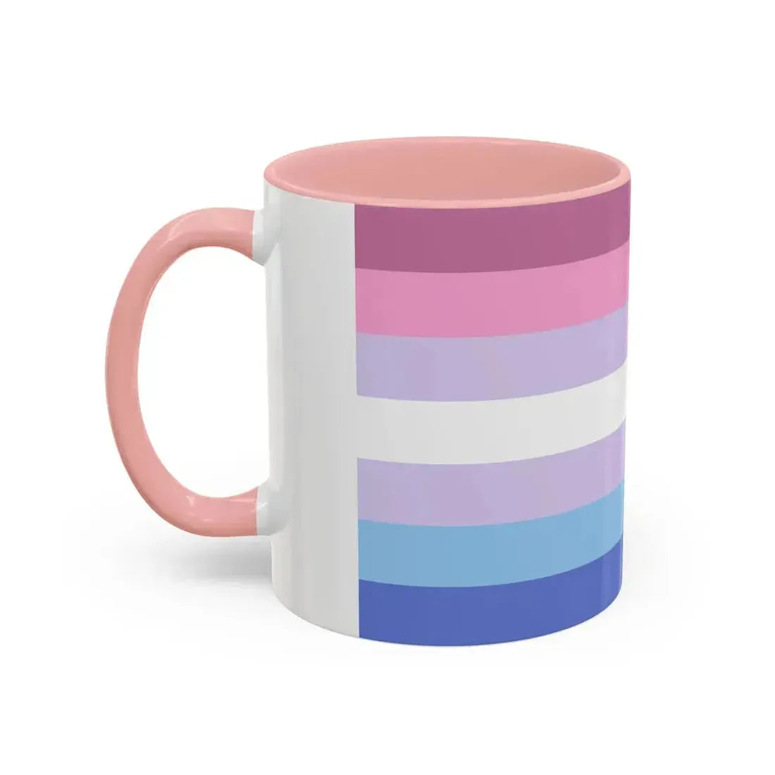 Bigender Pride Flag - Accent Coffee Mug - Go Mug Yourself