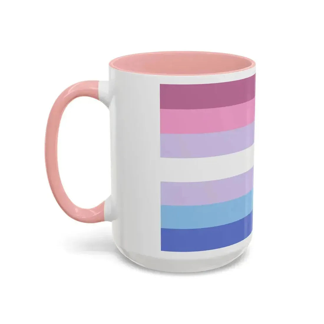 Bigender Pride Flag - Accent Coffee Mug - Go Mug Yourself