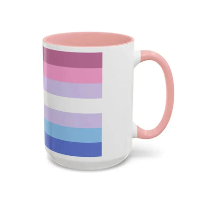 Bigender Pride Flag - Accent Coffee Mug - Go Mug Yourself