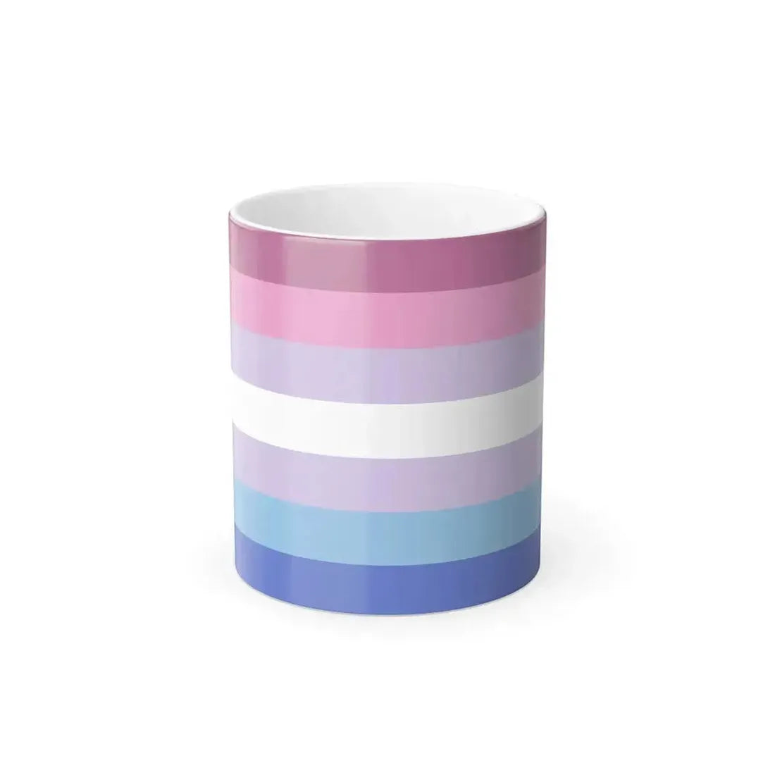 Bigender Pride Flag - Color Changing Mug 11oz 11oz - Go Mug Yourself
