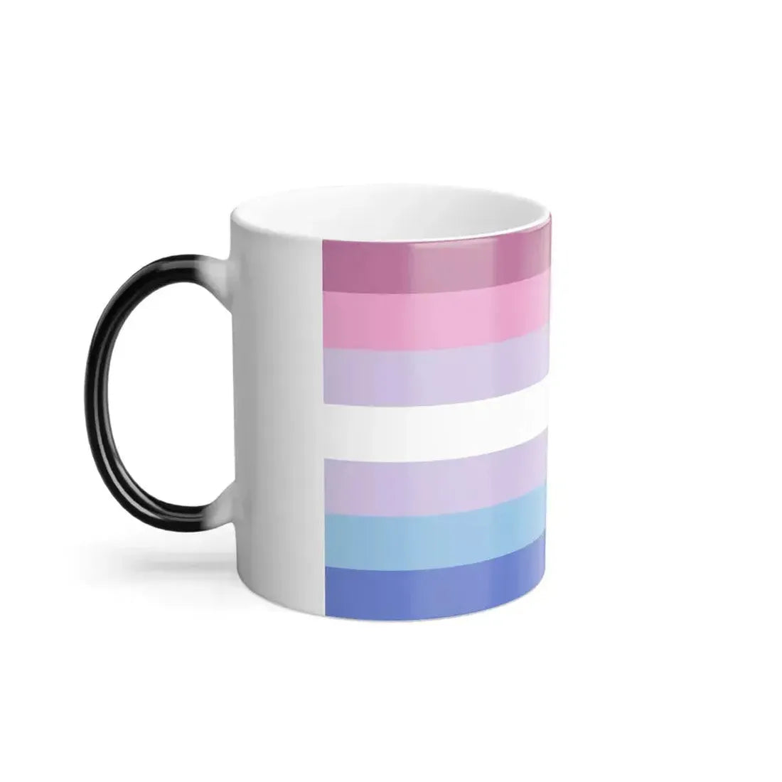 Bigender Pride Flag - Color Changing Mug 11oz - Go Mug Yourself