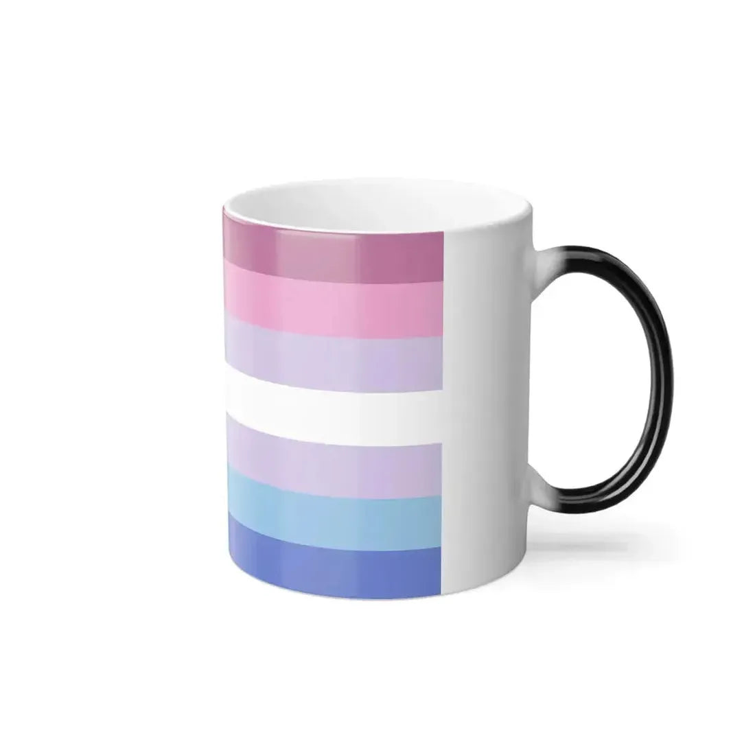 Bigender Pride Flag - Color Changing Mug 11oz - Go Mug Yourself