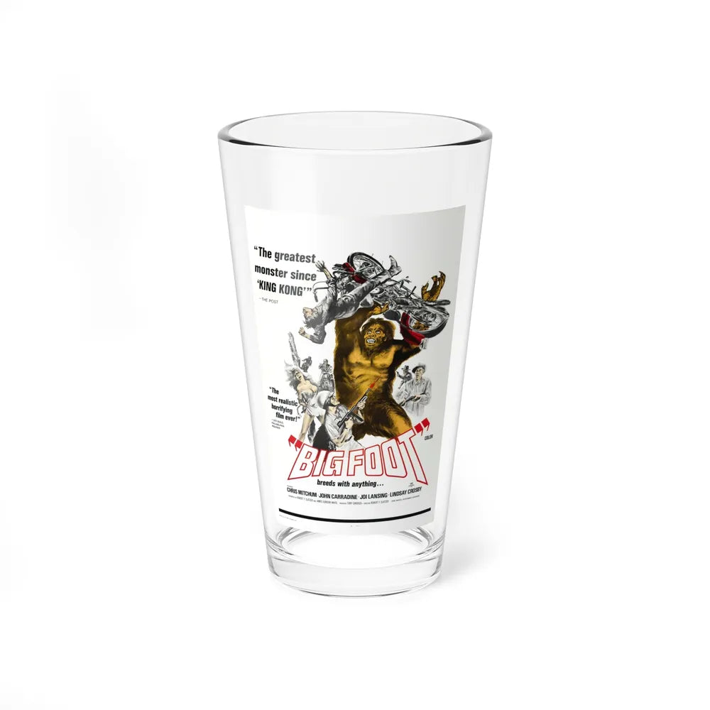 BIGFOOT 1970 Movie Poster - Pint Glass 16oz-16oz-Go Mug Yourself