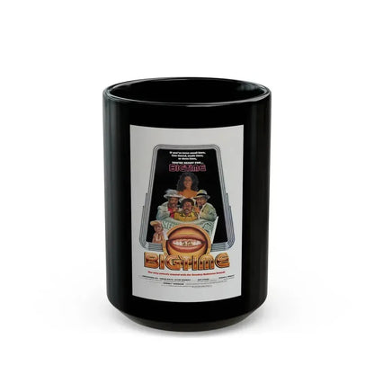 BIGTIME 1977 Movie Poster - Black Coffee Mug 15oz - Go Mug Yourself