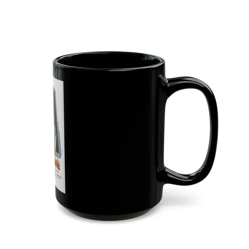 BIGTIME 1977 Movie Poster - Black Coffee Mug-Go Mug Yourself