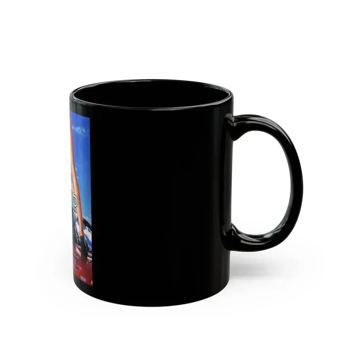 BIKINI CARWASH 1992 Movie Poster - Black Coffee Mug - Go Mug Yourself