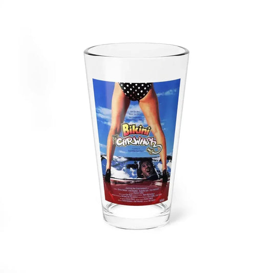 BIKINI CARWASH 1992 Movie Poster - Pint Glass 16oz 16oz - Go Mug Yourself
