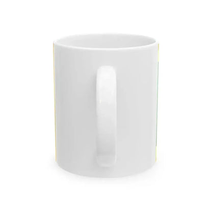 Bilaspur flag (India) White Coffee Mug - Go Mug Yourself