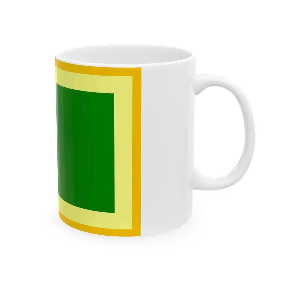 Bilaspur flag (India) White Coffee Mug - Go Mug Yourself