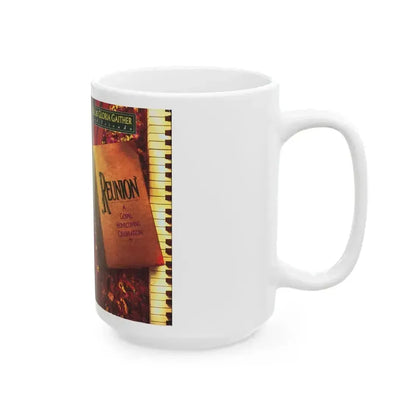 BILL AND GLORIA GAITHER AND FRIENDS REUNION A GOSPEL HOMECOMING CELEBRATION (VHS COVER) - White Coffee Mug - Go Mug Yourself