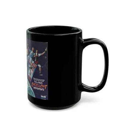 BILL AND TEDS EXCELLENT ADVENTURE (VHS COVER) - Black Coffee Mug - Go Mug Yourself
