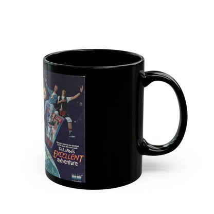 BILL AND TEDS EXCELLENT ADVENTURE (VHS COVER) - Black Coffee Mug - Go Mug Yourself