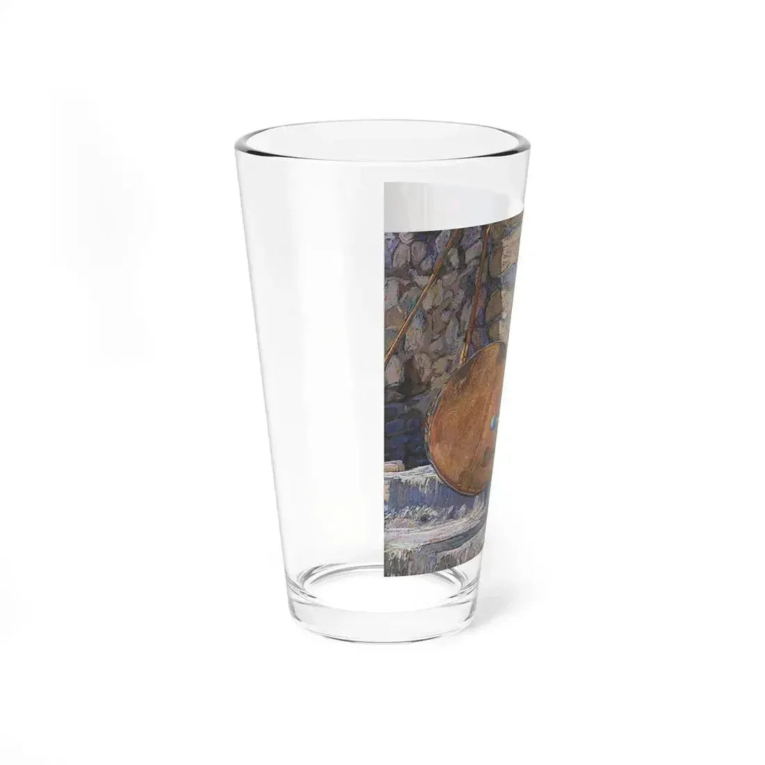 Bill Baker, Ancient Sounds (Native Americans in Art) Pint Glass 16oz - Go Mug Yourself