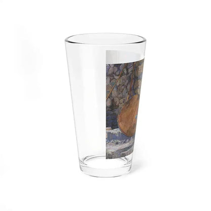 Bill Baker, Ancient Sounds (Native Americans in Art) Pint Glass 16oz - Go Mug Yourself