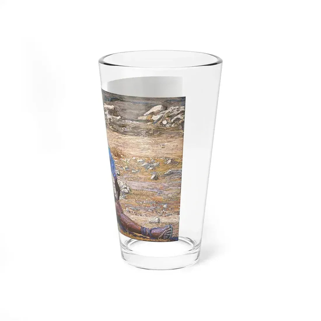 Bill Baker, Choquita Elder (Native Americans in Art) Pint Glass 16oz - Go Mug Yourself