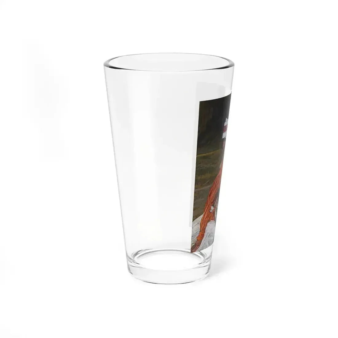 Bill Baker, Goat Girl (Native Americans in Art) Pint Glass 16oz - Go Mug Yourself