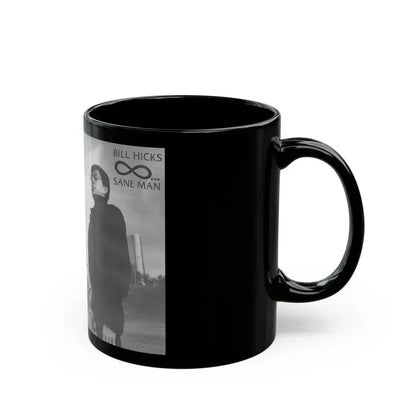 BILL HICKS SANE MAN (VHS COVER) - Black Coffee Mug - Go Mug Yourself