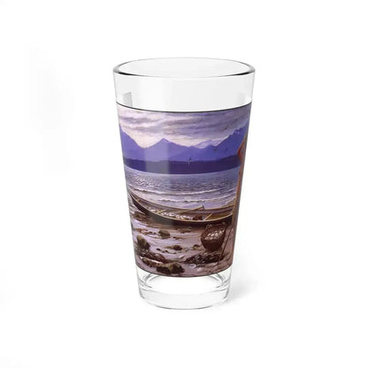Bill Holm - Beach harvest (Native Americans in Art) Pint Glass 16oz 16oz - Go Mug Yourself