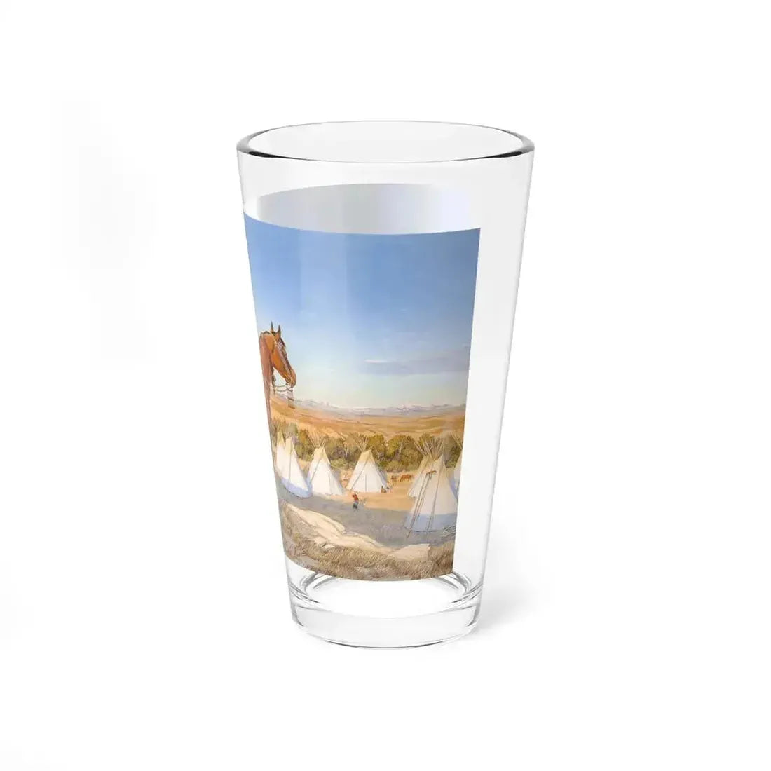 Bill Holm - Dandies (Crow) (Native Americans in Art) Pint Glass 16oz - Go Mug Yourself
