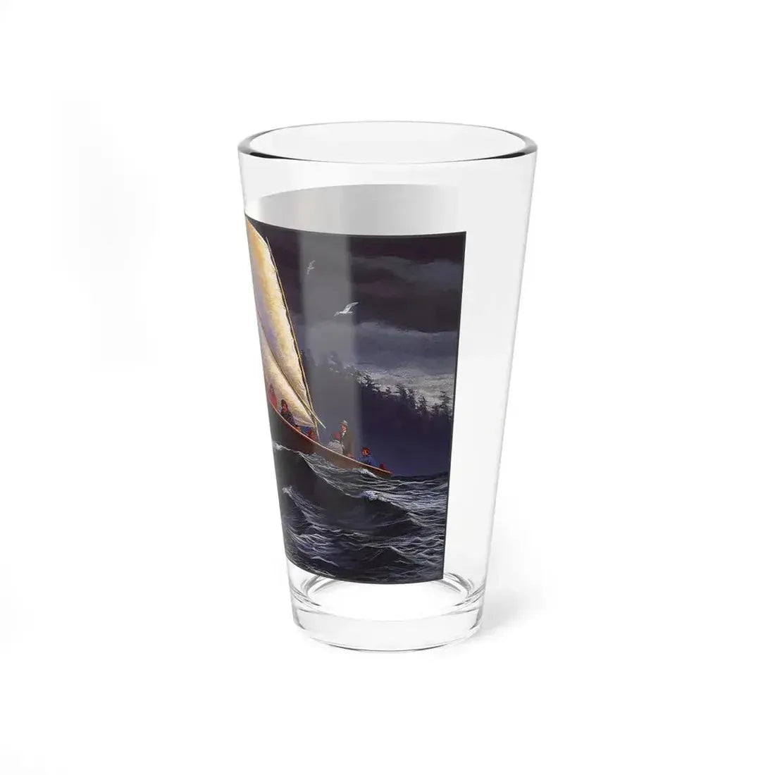 Bill Holm - Going Visiting (Native Americans in Art) Pint Glass 16oz - Go Mug Yourself
