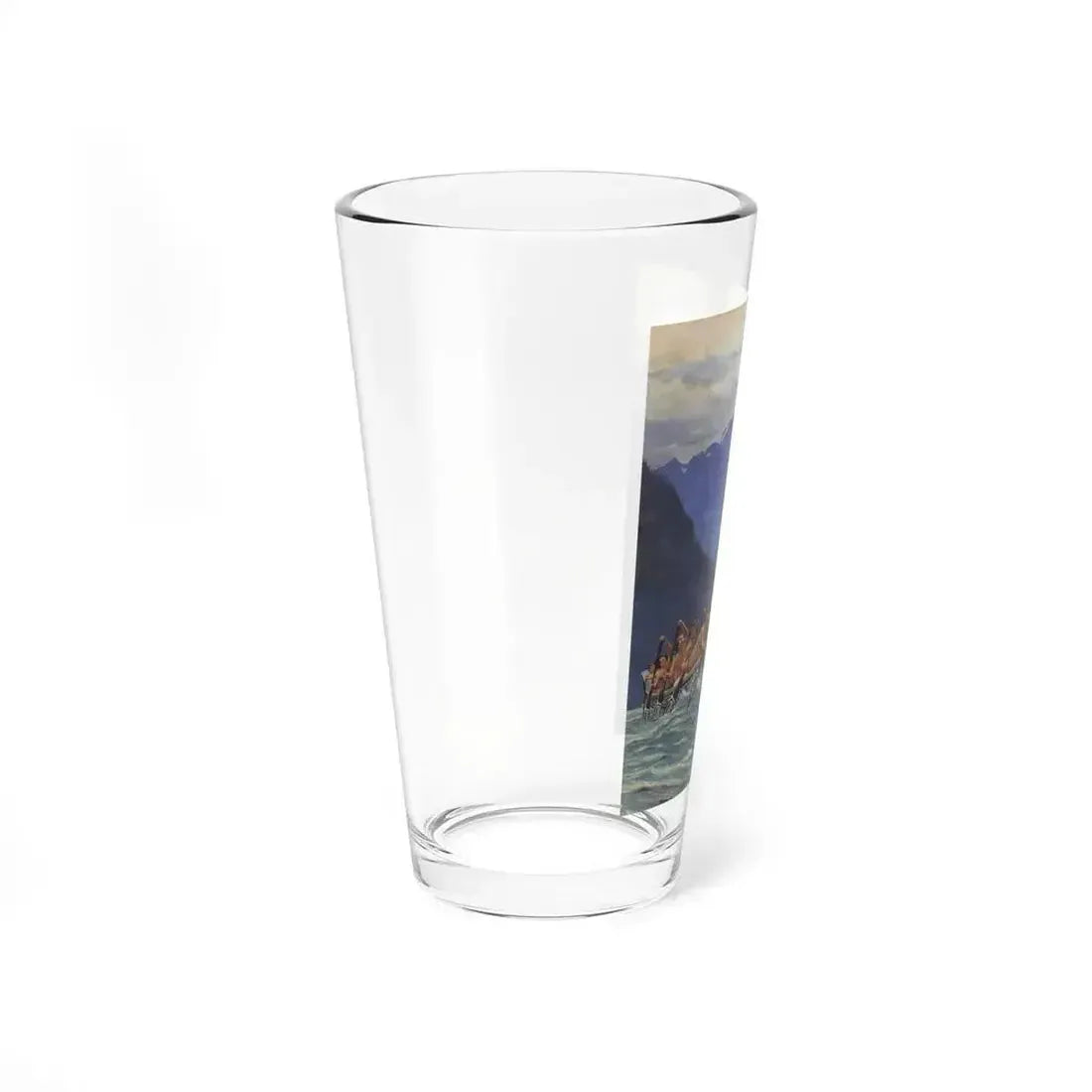 Bill Holm - Kwakiutl Canoes (Native Americans in Art) Pint Glass 16oz - Go Mug Yourself