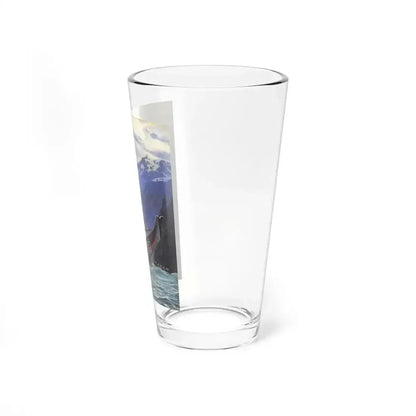Bill Holm - Kwakiutl Canoes (Native Americans in Art) Pint Glass 16oz - Go Mug Yourself