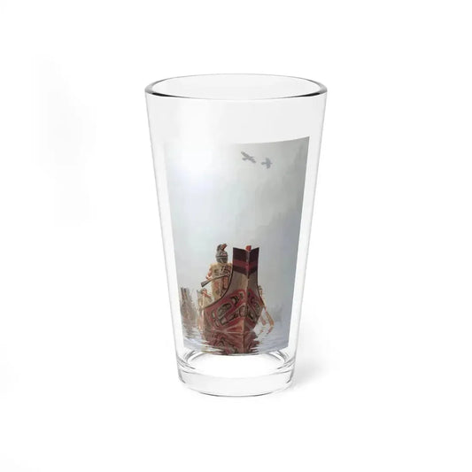 Bill Holm - Raven Warrior (Native Americans in Art) Pint Glass 16oz 16oz - Go Mug Yourself