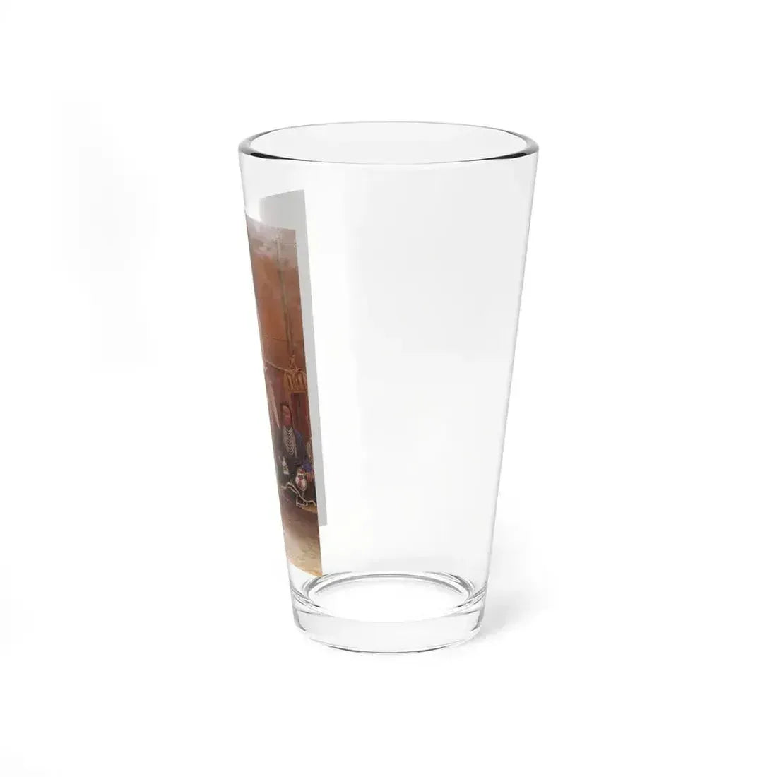 Bill Holm - Spontoon Tomahowk (Native Americans in Art) Pint Glass 16oz - Go Mug Yourself