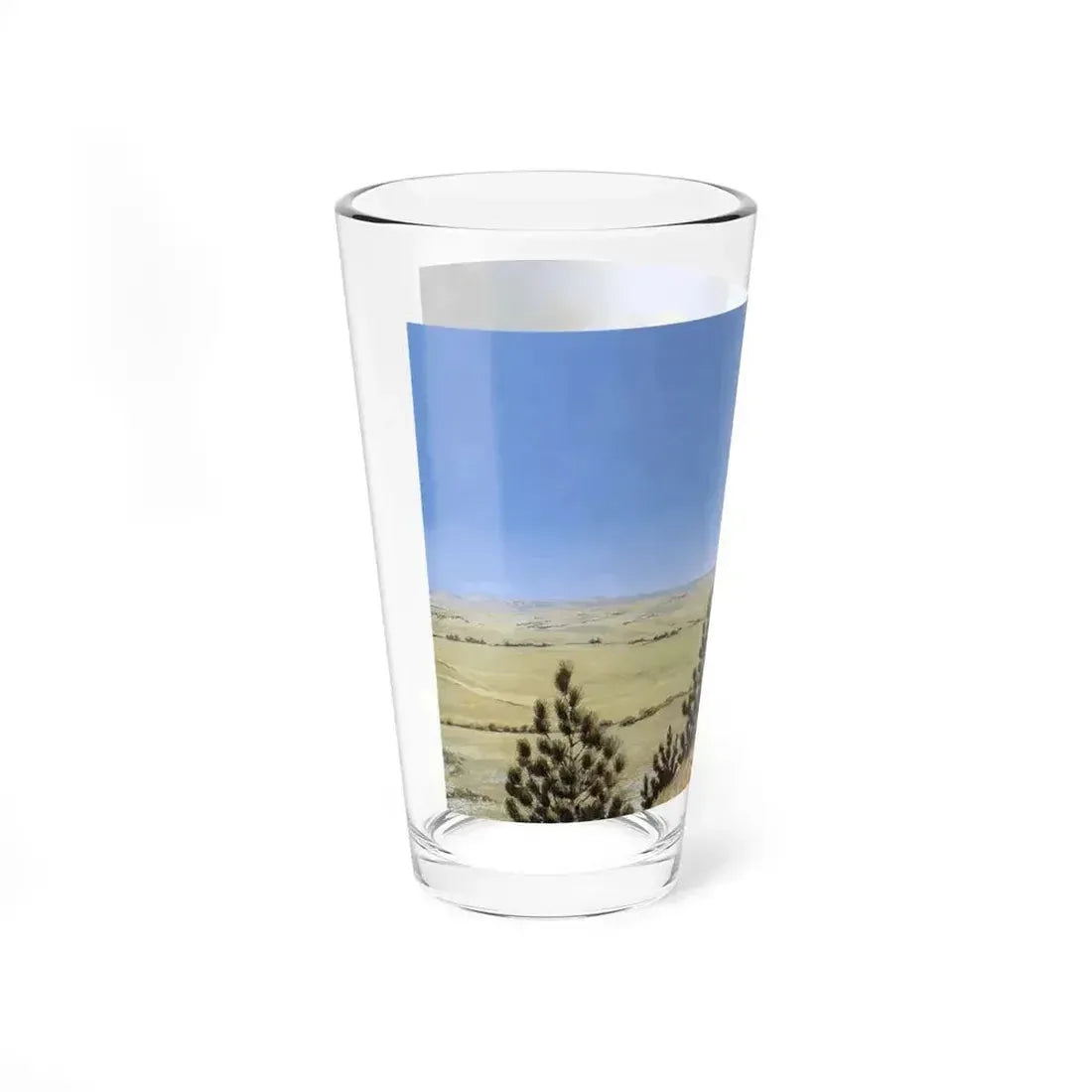 Bill Holm - The decision (Native Americans in Art) Pint Glass 16oz - Go Mug Yourself