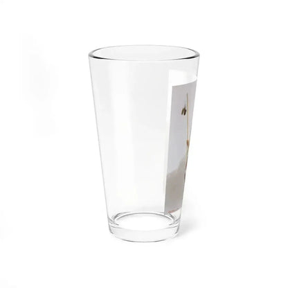Bill Holm - Untitled 1 (Native Americans in Art) Pint Glass 16oz - Go Mug Yourself