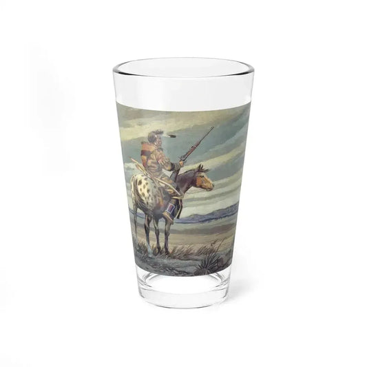 Bill Holm - Untitled 10 (Native Americans in Art) Pint Glass 16oz 16oz - Go Mug Yourself