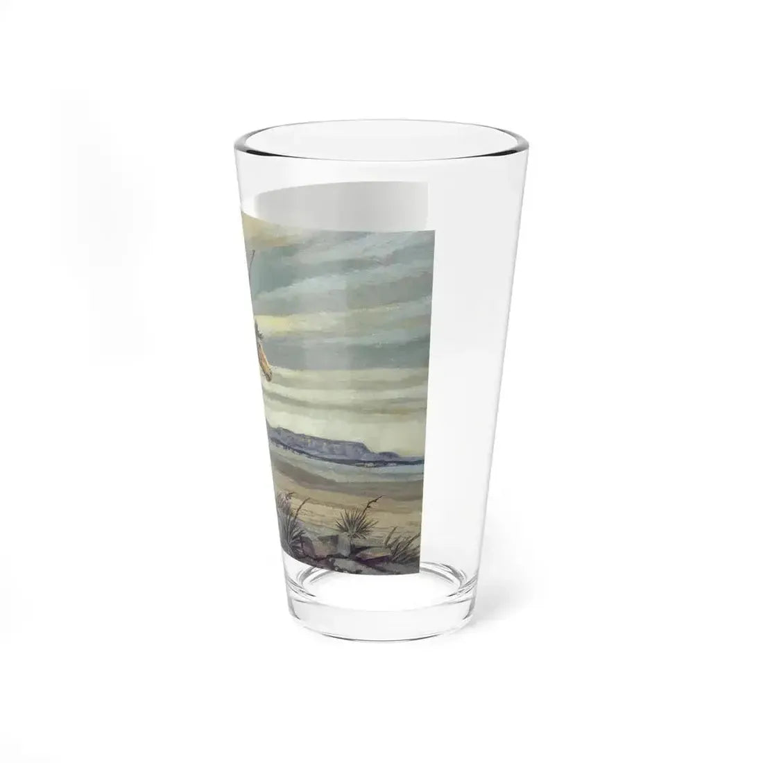 Bill Holm - Untitled 10 (Native Americans in Art) Pint Glass 16oz - Go Mug Yourself