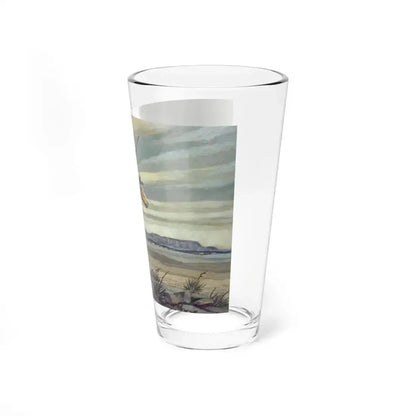Bill Holm - Untitled 10 (Native Americans in Art) Pint Glass 16oz - Go Mug Yourself