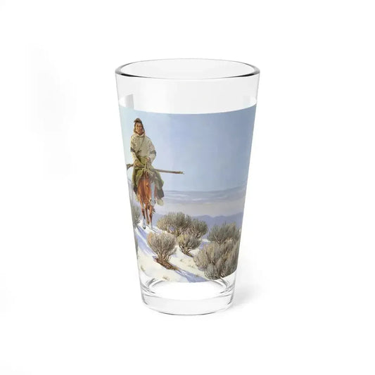 Bill Holm - Untitled 11 (Native Americans in Art) Pint Glass 16oz 16oz - Go Mug Yourself