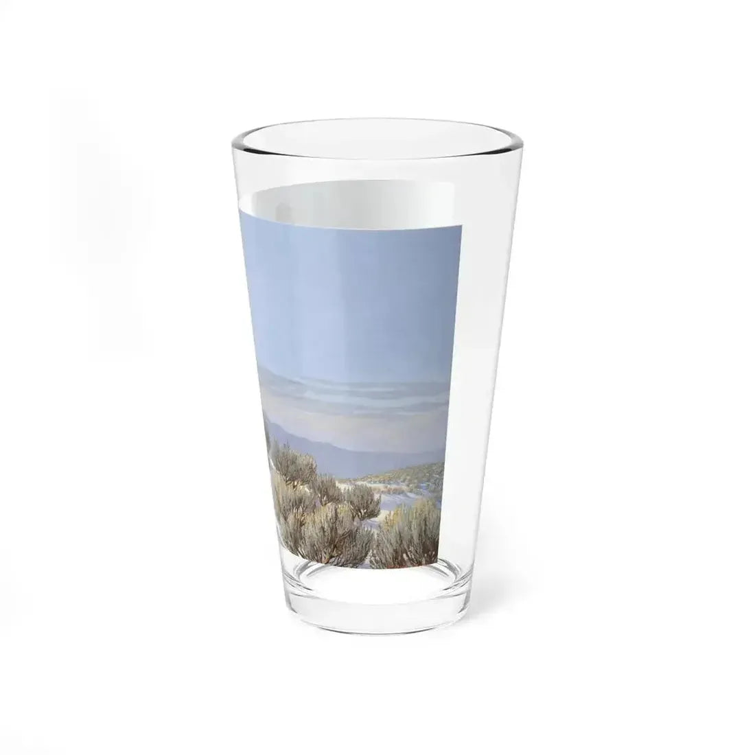 Bill Holm - Untitled 11 (Native Americans in Art) Pint Glass 16oz - Go Mug Yourself