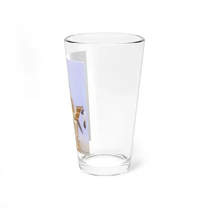 Bill Holm - Untitled 2 (Native Americans in Art) Pint Glass 16oz - Go Mug Yourself