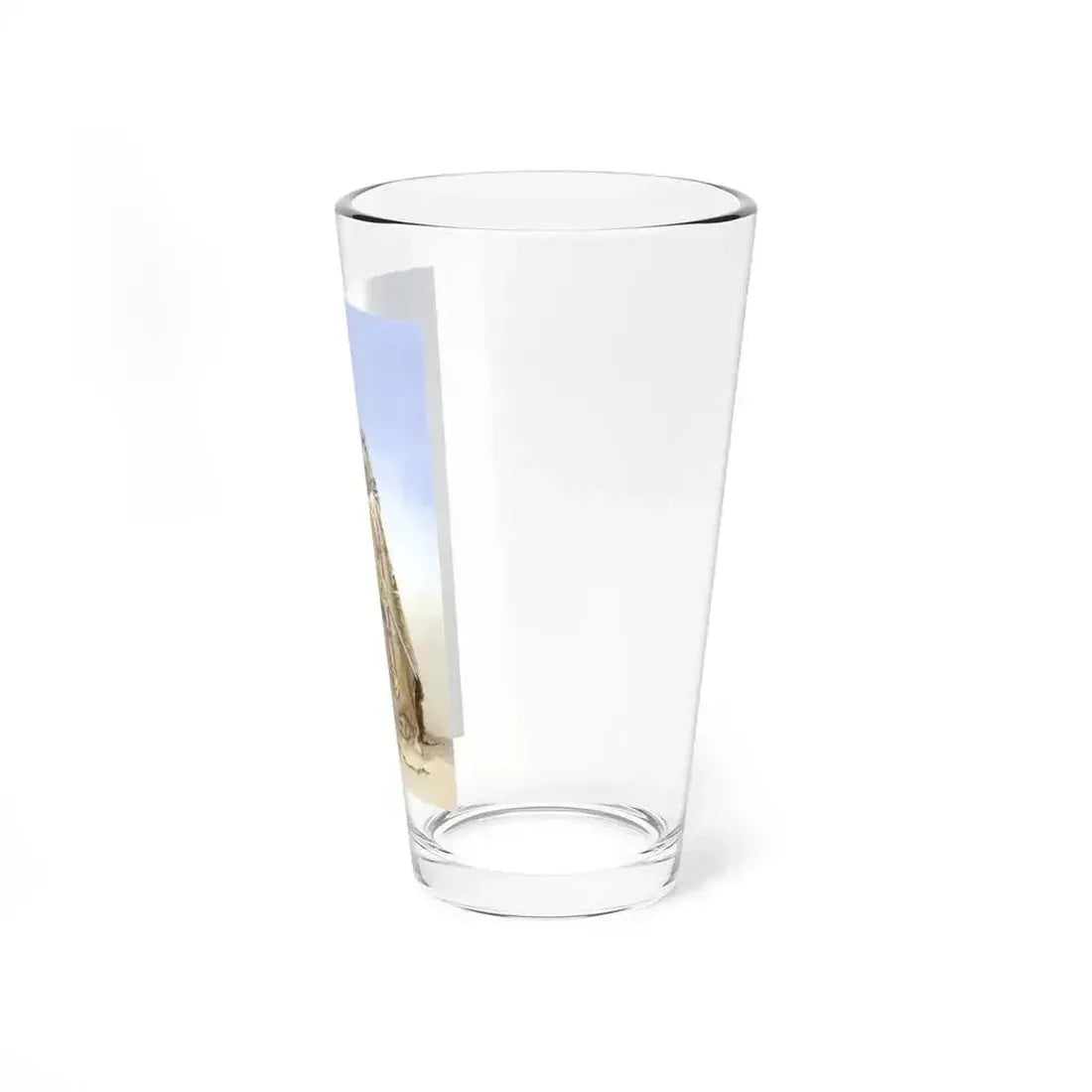Bill Holm - Untitled 5 (Native Americans in Art) Pint Glass 16oz - Go Mug Yourself