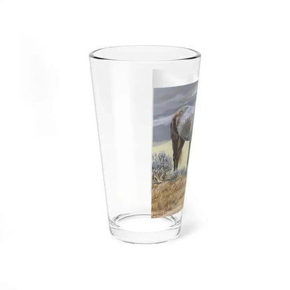 Bill Holm - Untitled 8 (Native Americans in Art) Pint Glass 16oz - Go Mug Yourself