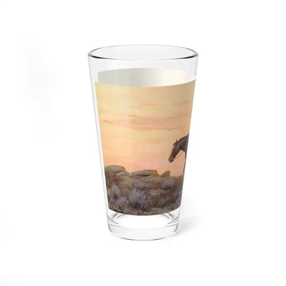 Bill Holm - Untitled 9 (Native Americans in Art) Pint Glass 16oz - Go Mug Yourself