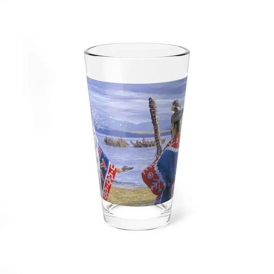 Bill Holm - Welcome dance (Native Americans in Art) Pint Glass 16oz 16oz - Go Mug Yourself
