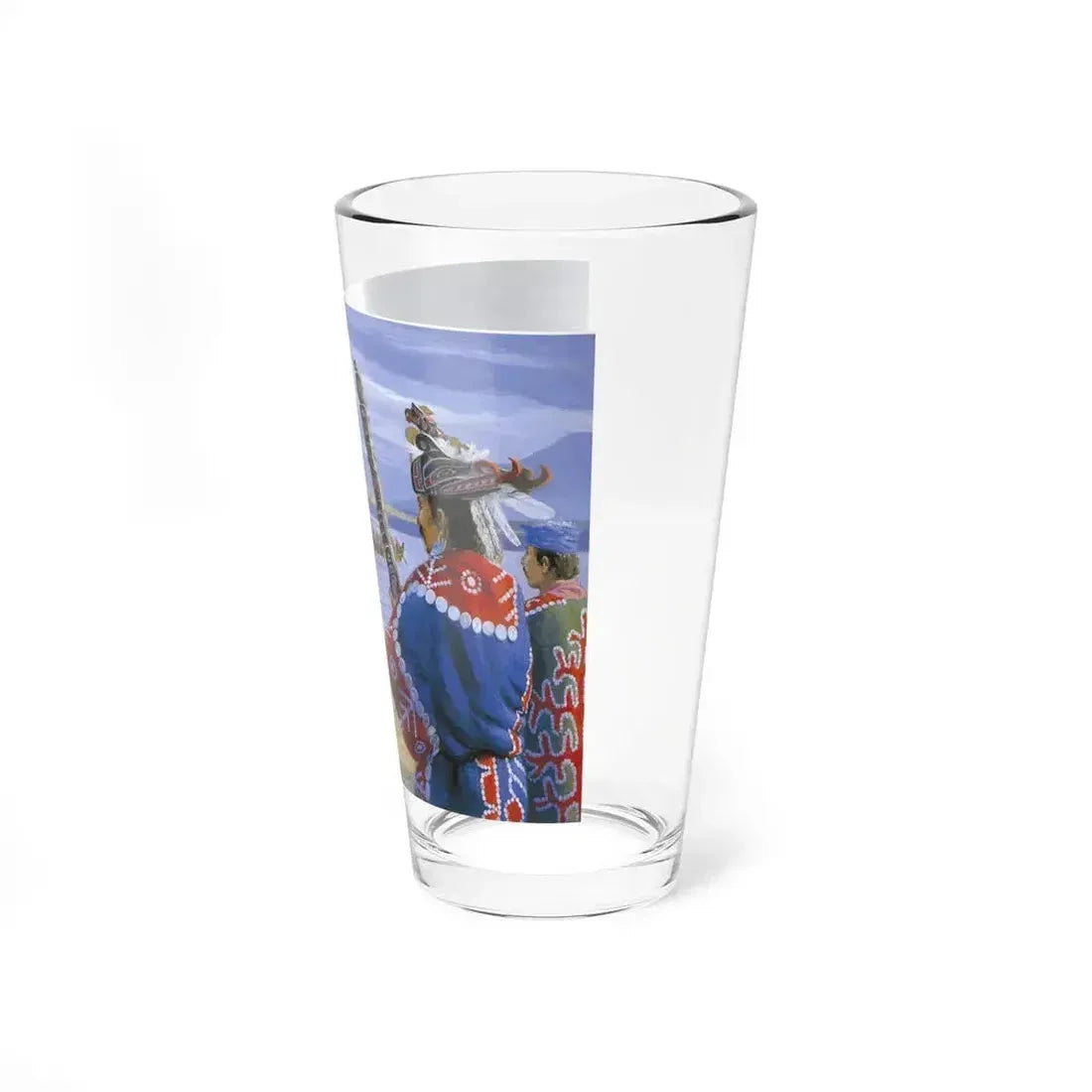 Bill Holm - Welcome dance (Native Americans in Art) Pint Glass 16oz - Go Mug Yourself